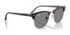 Ray-Ban CLUBMASTER RB3016 Sunglasses / Black №1305B1 / Dark Grey (3N 12%) / Size 49