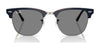 Ray-Ban CLUBMASTER RB3016 Sunglasses / Black №1305B1 / Dark Grey (3N 12%) / Size 49