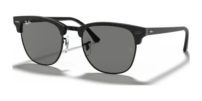 Ray-Ban CLUBMASTER RB3016 Sunglasses / Black On Gold №W0365 / G-15 Green (3N 13.2%) / Size 49