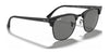 Ray-Ban CLUBMASTER RB3016 Sunglasses / Black №1305B1 / Dark Grey (3N 12%) / Size 49