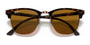 Ray-Ban CLUBMASTER RB3016 Sunglasses / Black №1305B1 / Dark Grey (3N 12%) / Size 49