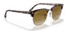 Ray-Ban CLUBMASTER RB3016 Sunglasses / Black №1305B1 / Dark Grey (3N 12%) / Size 49