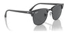 Ray-Ban CLUBMASTER RB3016 Sunglasses / Black №1305B1 / Dark Grey (3N 12%) / Size 49