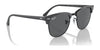 Ray-Ban CLUBMASTER RB3016 Sunglasses / Black №1305B1 / Dark Grey (3N 12%) / Size 49
