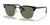 Ray-Ban CLUBMASTER RB3016 Sunglasses / Black On Gold №901/58