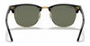 Ray-Ban CLUBMASTER RB3016 Sunglasses / Black №1305B1 / Dark Grey (3N 12%) / Size 49