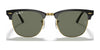 Ray-Ban CLUBMASTER RB3016 Sunglasses / Black №1305B1 / Dark Grey (3N 12%) / Size 49