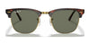 Ray-Ban CLUBMASTER RB3016 Sunglasses / Black №1305B1 / Dark Grey (3N 12%) / Size 49