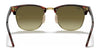 Ray-Ban CLUBMASTER RB3016 Sunglasses / Black №1305B1 / Dark Grey (3N 12%) / Size 49