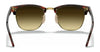 Ray-Ban CLUBMASTER RB3016 Sunglasses / Black №1305B1 / Dark Grey (3N 12%) / Size 49