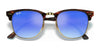 Ray-Ban CLUBMASTER RB3016 Sunglasses / Black №1305B1 / Dark Grey (3N 12%) / Size 49