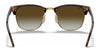 Ray-Ban CLUBMASTER RB3016 Sunglasses / Black №1305B1 / Dark Grey (3N 12%) / Size 49