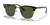 Ray-Ban CLUBMASTER RB3016 Sunglasses / Black On Gold №W0365