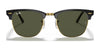 Ray-Ban CLUBMASTER RB3016 Sunglasses / Black №1305B1 / Dark Grey (3N 12%) / Size 49