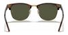 Ray-Ban CLUBMASTER RB3016 Sunglasses / Black №1305B1 / Dark Grey (3N 12%) / Size 49