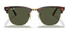 Ray-Ban CLUBMASTER RB3016 Sunglasses / Black №1305B1 / Dark Grey (3N 12%) / Size 49