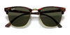 Ray-Ban CLUBMASTER RB3016 Sunglasses / Black №1305B1 / Dark Grey (3N 12%) / Size 49