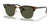 Ray-Ban CLUBMASTER RB3016F Sunglasses | Size 55 / Tortoise On Gold №W0366
