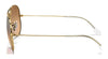 Ray-Ban AVIATOR LARGE METAL RB3025 Sunglasses | Size 62 / Arista Gold №9278R5 / Blue (3N 10.7%)
