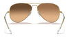 Ray-Ban AVIATOR LARGE METAL RB3025 Sunglasses | Size 62 / Arista Gold №9278R5 / Blue (3N 10.7%)