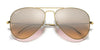 Ray-Ban AVIATOR LARGE METAL RB3025 Sunglasses | Size 62 / Arista Gold №9278R5 / Blue (3N 10.7%)
