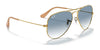 Ray-Ban AVIATOR LARGE METAL RB3025 Sunglasses | Size 62 / Arista Gold №9278R5 / Blue (3N 10.7%)