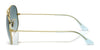 Ray-Ban AVIATOR LARGE METAL RB3025 Sunglasses | Size 62 / Arista Gold №9278R5 / Blue (3N 10.7%)