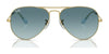Ray-Ban AVIATOR LARGE METAL RB3025 Sunglasses | Size 62 / Arista Gold №9278R5 / Blue (3N 10.7%)