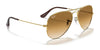 Ray-Ban AVIATOR LARGE METAL RB3025 Sunglasses | Size 62 / Arista Gold №9278R5 / Blue (3N 10.7%)