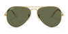 Ray-Ban AVIATOR LARGE METAL RB3025 Sunglasses | Size 62 / Arista Gold №9278R5 / Blue (3N 10.7%)