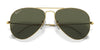 Ray-Ban AVIATOR LARGE METAL RB3025 Sunglasses | Size 62 / Arista Gold №9278R5 / Blue (3N 10.7%)