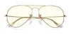 Ray-Ban AVIATOR LARGE METAL RB3025 Sunglasses | Size 62 / Arista Gold №9278R5 / Blue (3N 10.7%)