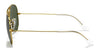 Ray-Ban AVIATOR LARGE METAL RB3025 Sunglasses | Size 62 / Arista Gold №9278R5 / Blue (3N 10.7%)