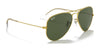 Ray-Ban AVIATOR LARGE METAL RB3025 Sunglasses | Size 62 / Arista Gold №9278R5 / Blue (3N 10.7%)