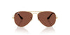 Ray-Ban AVIATOR LARGE METAL RB3025 Sunglasses | Size 62 / Arista Gold №9278R5 / Blue (3N 10.7%)