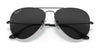 Ray-Ban AVIATOR LARGE METAL RB3025 Sunglasses | Size 58 / Arista Gold №001/33 / B-15 Brown (3N 14.6%)