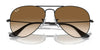 Ray-Ban AVIATOR LARGE METAL RB3025 Sunglasses | Size 62 / Arista Gold №9278R5 / Blue (3N 10.7%)