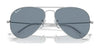 Ray-Ban AVIATOR LARGE METAL RB3025 Sunglasses | Size 58 / Arista Gold №001/33 / B-15 Brown (3N 14.6%)
