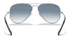Ray-Ban AVIATOR LARGE METAL RB3025 Sunglasses | Size 62 / Arista Gold №9278R5 / Blue (3N 10.7%)