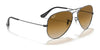 Ray-Ban AVIATOR LARGE METAL RB3025 Sunglasses | Size 62 / Arista Gold №9278R5 / Blue (3N 10.7%)