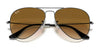 Ray-Ban AVIATOR LARGE METAL RB3025 Sunglasses | Size 62 / Arista Gold №9278R5 / Blue (3N 10.7%)