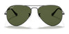 Ray-Ban AVIATOR LARGE METAL RB3025 Sunglasses | Size 62 / Arista Gold №9278R5 / Blue (3N 10.7%)