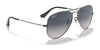Ray-Ban AVIATOR LARGE METAL RB3025 Sunglasses | Size 62 / Arista Gold №9278R5 / Blue (3N 10.7%)