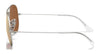 Ray-Ban AVIATOR LARGE METAL RB3025 Sunglasses | Size 55 / Arista Gold №001/33 / B-15 Brown (3N 14.6%)