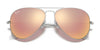 Ray-Ban AVIATOR LARGE METAL RB3025 Sunglasses | Size 55 / Arista Gold №001/33 / B-15 Brown (3N 14.6%)