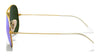 Ray-Ban AVIATOR LARGE METAL RB3025 Sunglasses | Size 62 / Arista Gold №9278R5 / Blue (3N 10.7%)