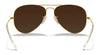 Ray-Ban AVIATOR LARGE METAL RB3025 Sunglasses | Size 62 / Arista Gold №9278R5 / Blue (3N 10.7%)