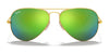 Ray-Ban AVIATOR LARGE METAL RB3025 Sunglasses | Size 62 / Arista Gold №9278R5 / Blue (3N 10.7%)