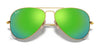 Ray-Ban AVIATOR LARGE METAL RB3025 Sunglasses | Size 62 / Arista Gold №9278R5 / Blue (3N 10.7%)