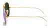 Ray-Ban AVIATOR LARGE METAL RB3025 Sunglasses | Size 58 / Arista Gold №001/33 / B-15 Brown (3N 14.6%)